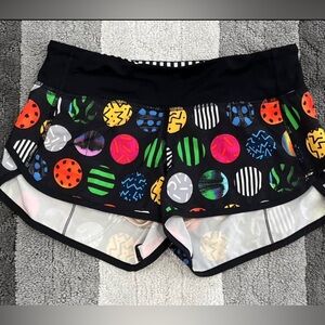Lululemon Seawheeze special edition shorts size 4